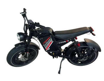 Електровелосипед Crosser E-CODE 20 дюймов (1000W/ 48V/ 20Ah) Черный -3