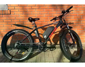Электровелосипед  Corso HUNTER 26 дюймов (750W, 48V, 20Ah) Черно-Красный-1