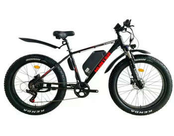 Электровелосипед  Corso HUNTER 26 дюймов (750W, 48V, 20Ah) Черно-Красный-0