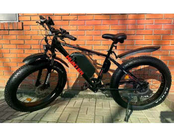 Электровелосипед  Corso HUNTER 26 дюймов (500W, 48V, 15Ah) Черно-Красный-2