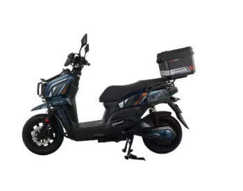 Электроскутер Двухместный Crosser CR-21 (2500W 76.8V/40Ah)  Синий-1