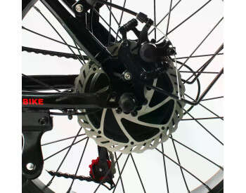 Электровелосипед фетбайк Corso Kraft 20 дюймов (500W 48V 15Ah) Shimano 7 скоростей Черный-6