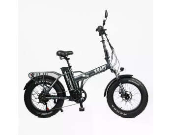 Электровелосипед фетбайк Corso Kraft 20 дюймов (500W 48V 15Ah) Shimano 7 скоростей Черный-0