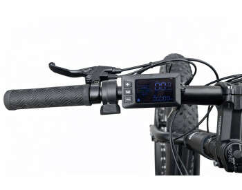 Электровелосипед Hammer Fatbike 26" (1000W 48V 21Ah) Черно- красный-2