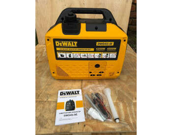 Інверторний Генератор бензиновий DeWalt DWG45i-SE (4.2 -4.5 кВт) + електростартер-2