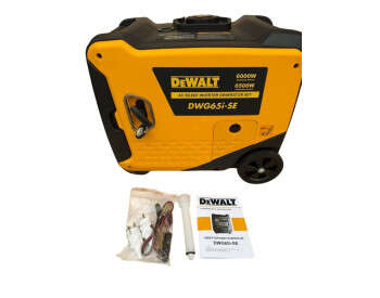 Інверторний бензиновий генератор-валіза з колесами DeWalt DWG65i-SE (6,0 -6.5 кВт) + електростартер-0