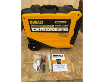 Інверторний бензиновий генератор-валіза з колесами DeWalt DWG65i-SE (6,0 -6.5 кВт) + електростартер-2