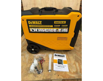 Інверторний бензиновий генератор-валіза з колесами DeWalt DWG70i-SE (7,0 -6.5 кВт) + електростартер-1