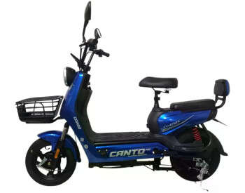 Електроскутер Двомісний Corso Conto (500W; 48V/20Ah) Синій-1