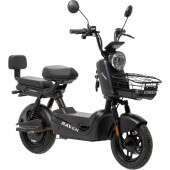 Электроскутер Двухместный Corso Raven (800W; 60V/20Ah) Черный