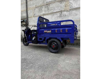 Вантажний триколісний електроскутер-самоскид CROSSER Cargo 13" (1500W 60V, 45Ah) Синій-2