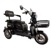 Электроскутер Трехколесный Crosser TR1 (600W, 72V, 20Ah) Черный