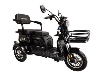 Електроскутер Триколісний Crosser TR1 (600W, 72V, 20Ah) Чорний-0