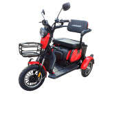 Электроскутер Трехколесный Crosser TR1 Pro (1200W, 72V, 24Ah) Красный