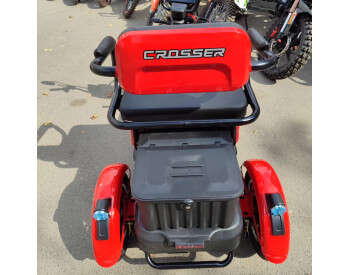 Електроскутер Триколісний Crosser TR1 Pro (1200W, 72V, 24Ah) Червоний-4