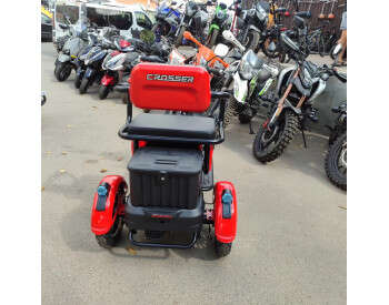 Електроскутер Триколісний Crosser TR1 Pro (1200W, 72V, 24Ah) Червоний-5