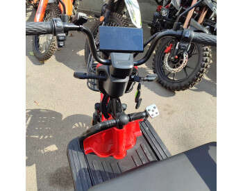 Електроскутер Триколісний Crosser TR1 Pro (1200W, 72V, 24Ah) Червоний-11