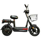 Электроскутер Двухместный Crosser Mini (450W, 48V,12Ah) Черный
