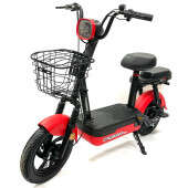 Электроскутер Двухместный Crosser Mini (450W, 48V,12Ah) Красный