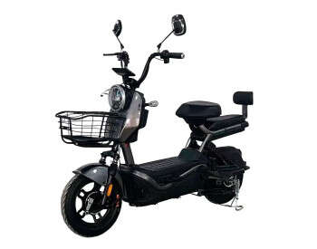Электроскутер Двухместный Crosser CR1 (800W, 60V, 24ah) Серый -0