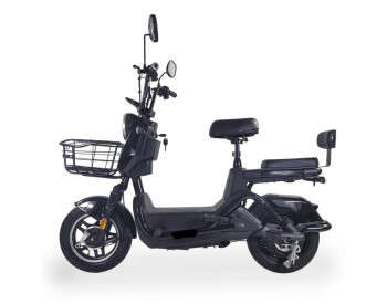 Электроскутер Двухместный Crosser CR2 (800W, 60V, 24ah) Черный -2