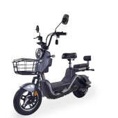 Електроскутер Двомісний Crosser CR2 (800W, 60V, 24ah) Сірий
