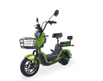 Электроскутер Двухместный Crosser CR2 (800W, 60V, 24ah) Зеленый-0