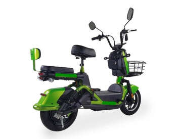 Электроскутер Двухместный Crosser CR2 (800W, 60V, 24ah) Зеленый-2