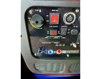 Інверторний генератор газ-бензин Honda EU40i-LPG (бензин 4.8/4.3 кВт, газ 4.3/4.0 кВт)-4