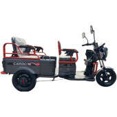 Электроскутер Грузопассажирский Crosser CARGO 10 трёхколёсный  (1500W 60V, 32Ah) Серый
