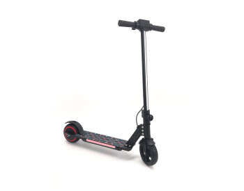 Детский Электросамокат E-Scooter ES3 LED Черный-1