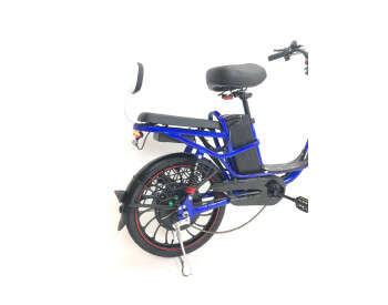 Електровелосипед Двомісний Minako V4 PRO (800W, 60V, 24Ah) +Pas система Синій-2