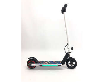 Детский Электросамокат E-Scooter ES3 LED Белый-1