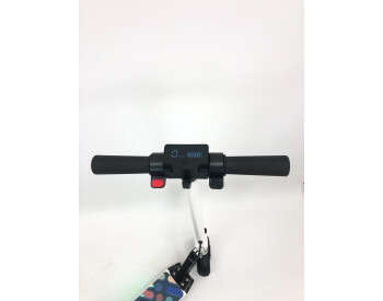 Детский Электросамокат E-Scooter ES3 LED Белый-6
