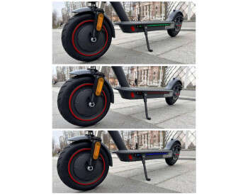 Электросамокат Mi Electric Scooter M365 PRO 4 (500W, 12.4Ah) +Аммортизатор +LED-4