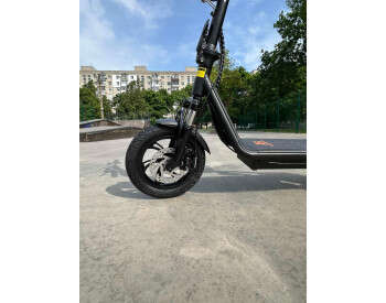 Електросамокат із сидінням 14 дюймів Kugoo C1+ PLUS (1000W 18AH) Чорний-4