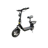 Електросамокат із сидінням 14 дюймів Kugoo C1+ PLUS (1000W 18AH) Чорний
