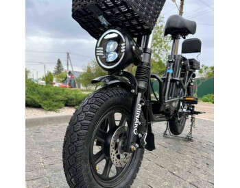 Електровелосипед Minako Monster Pro 18" (1200W 60V 30Ah) сидіння - багажник + PAS-система-5