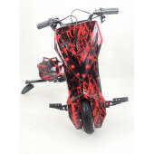 Дрифт-карт Crazy Bug Premium (500W 5.7Ah) Пламя