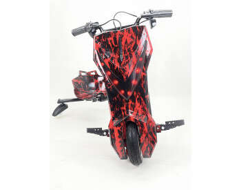 Дрифт-карт Crazy Bug Premium (500W 5.7Ah) Пламя-0