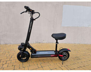 Електросамокат із сидінням KugooKirin M4 PRO (1000W, 18Ah) 2025р. +3 фари-1