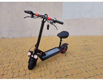 Електросамокат із сидінням KugooKirin M4 PRO (1000W, 18Ah) 2025р. +3 фари-2
