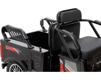 Електроскутер Триколісний Crosser TR-5 Tranzit (1000W, 72V,24Ah) Сірий-8