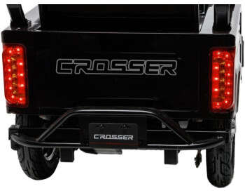 Електроскутер Триколісний Crosser TR-5 Tranzit (1000W, 72V,24Ah) Чорний-12