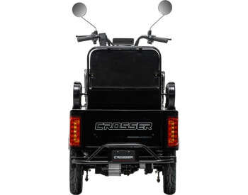 Електроскутер Триколісний Crosser TR-5 Tranzit (1000W, 72V,24Ah) Чорний-11