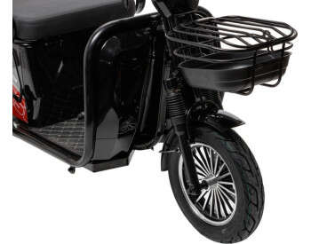 Електроскутер Триколісний Crosser TR-5 Tranzit (1000W, 72V,24Ah) Чорний-6