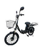 Электровелосипед Minako PRO 20 дюймов (800W, 60V,26Ah) +PAS-система с грузовым усиленным багажником Черный