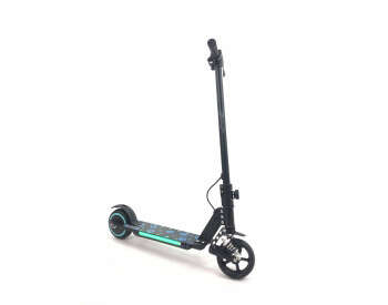 Дитячий Електросамокат E-Scooter ES3 LED +амортизатор Чорний-3
