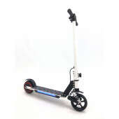 Детский Электросамокат E-Scooter ES3 LED +амортизатор Белый
