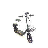 Электросамокат  Cruiser C1 PRO 14" (1000W 48V 24Ah)  корзина + пластиковый бокс